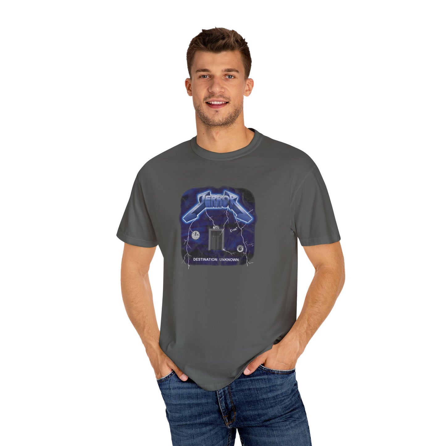 Terror Vintage Unisex Garment-Dyed T-shirt