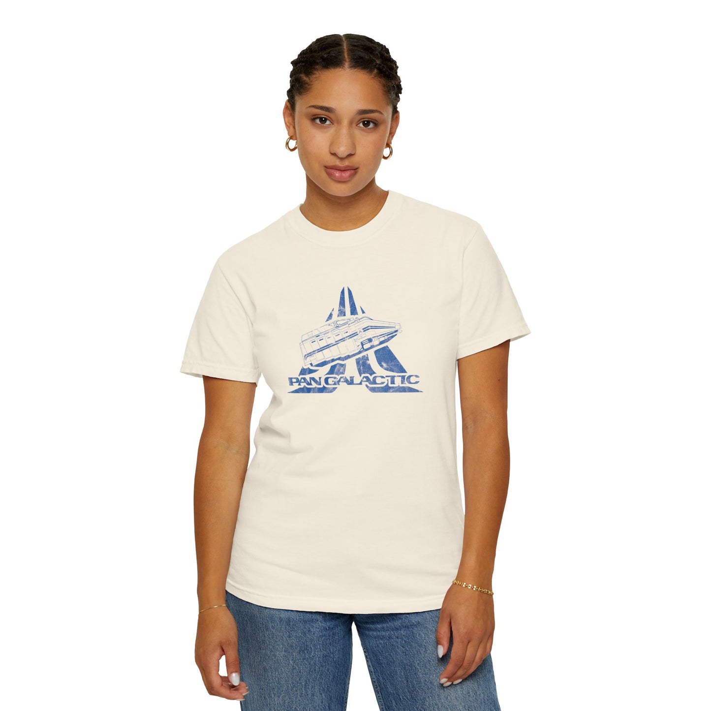 Pan Galactic Touring Stars Vintage Unisex Garment-Dyed T-shirt