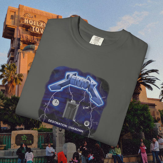 Terror Vintage Unisex Garment-Dyed T-shirt