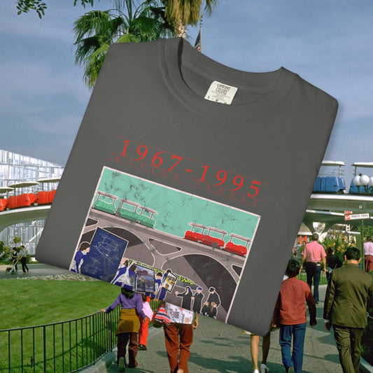 Moving People Unisex Garment-Dyed T-shirt