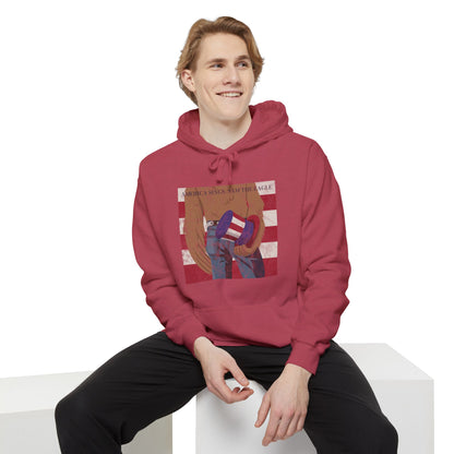 America Sings Vintage Unisex Garment-Dyed Hoodie
