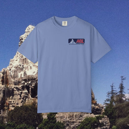 Matterhorn Basketball League Chest Unisex Garment-Dyed T-shirt