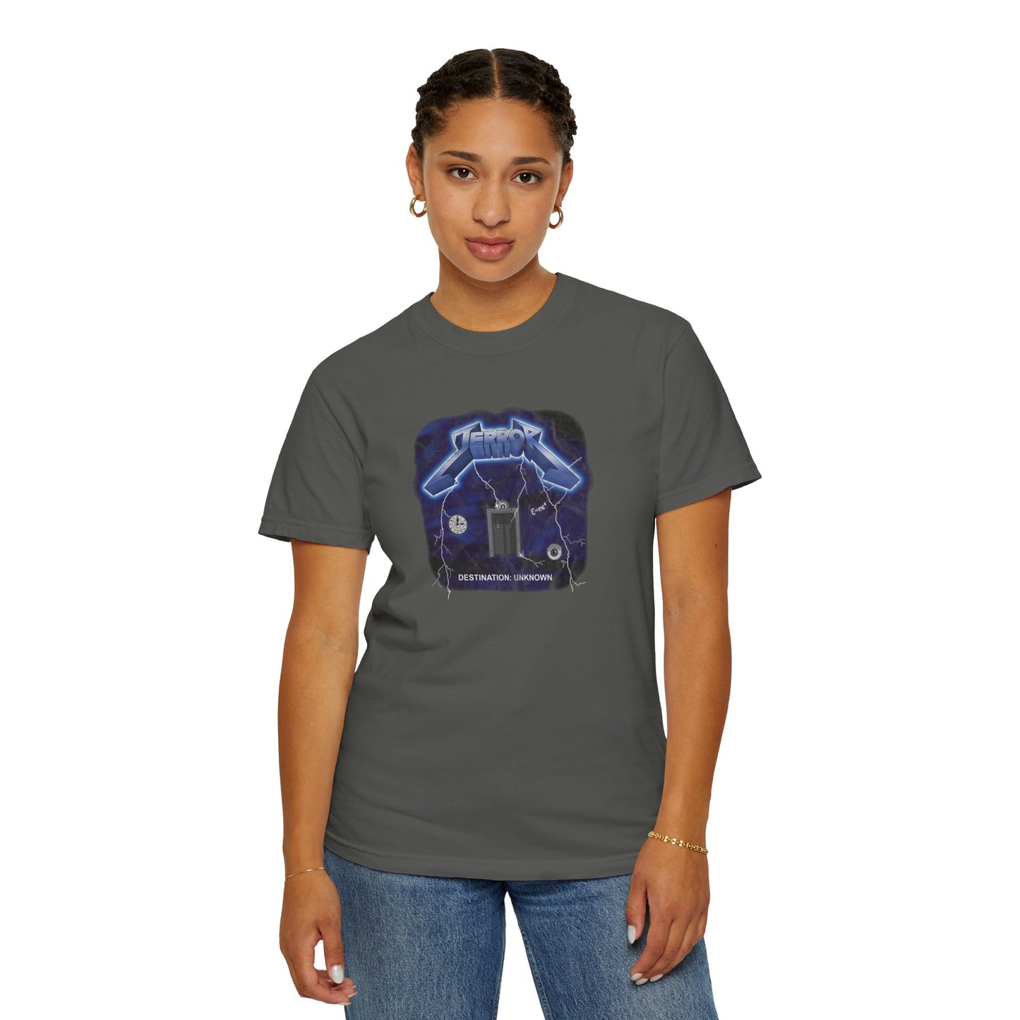 Terror Vintage Unisex Garment-Dyed T-shirt
