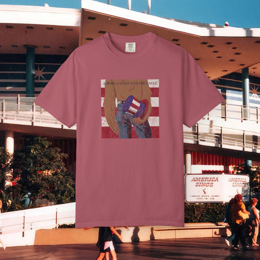 America Sings Vintage Unisex Garment-Dyed T-shirt