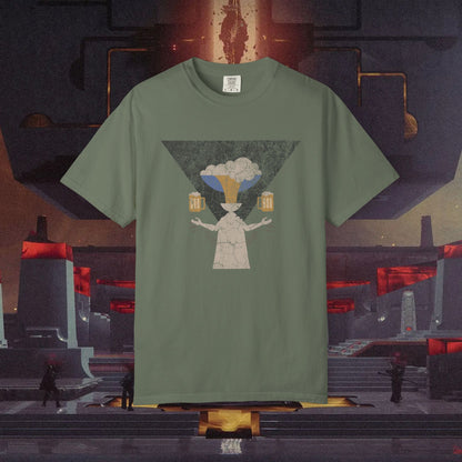 Drink Beer Destiny Unisex Garment-Dyed T-shirt