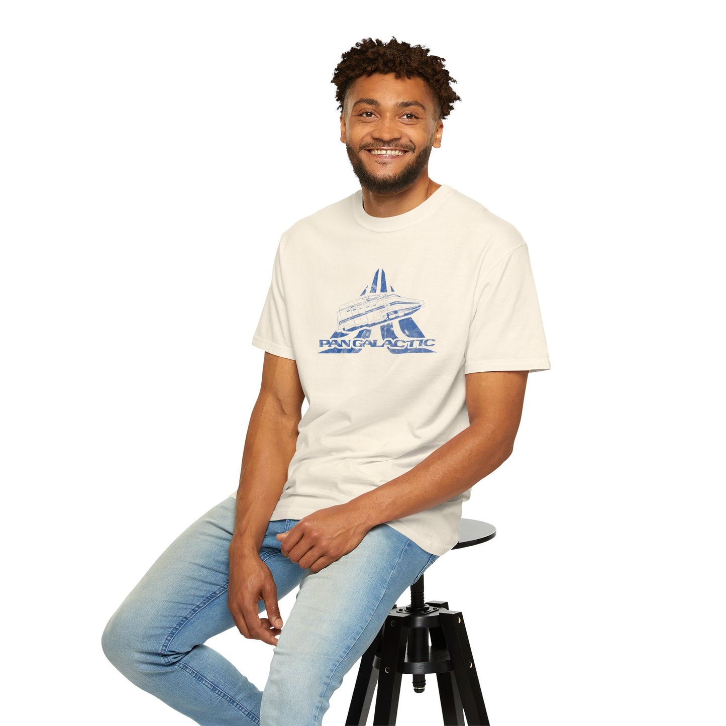 Pan Galactic Touring Stars Vintage Unisex Garment-Dyed T-shirt