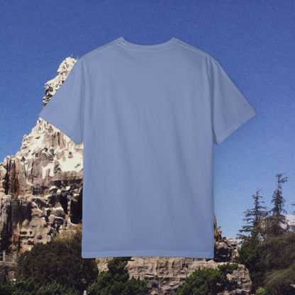 Matterhorn Basketball League Chest Unisex Garment-Dyed T-shirt