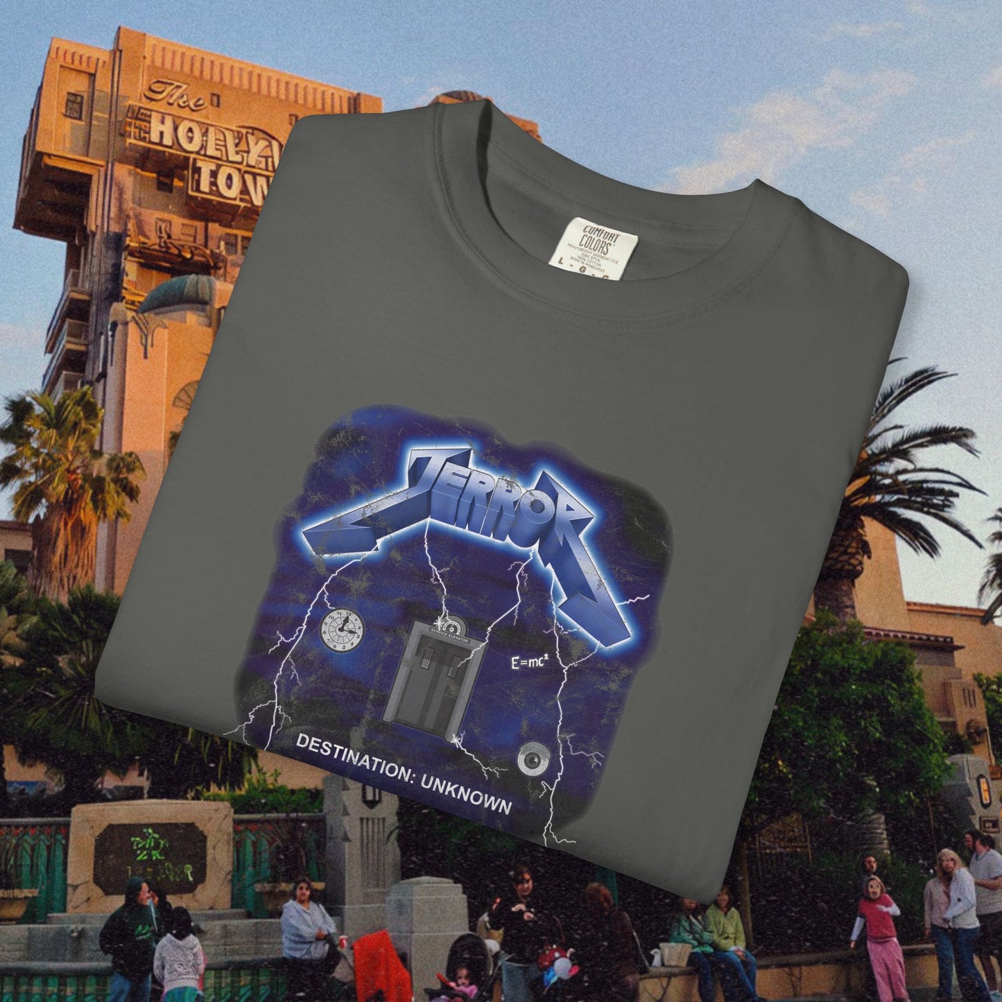 Terror Vintage Unisex Garment-Dyed T-shirt