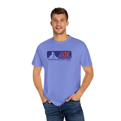 Matterhorn Basketball League Center Chest Unisex Garment-Dyed T-shirt