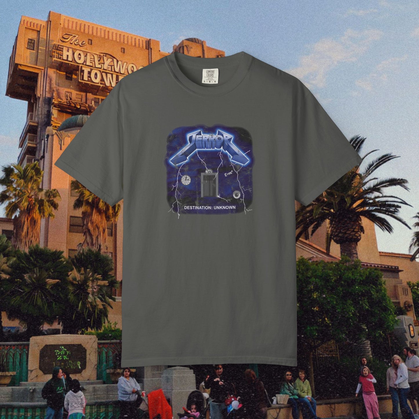 Terror Vintage Unisex Garment-Dyed T-shirt